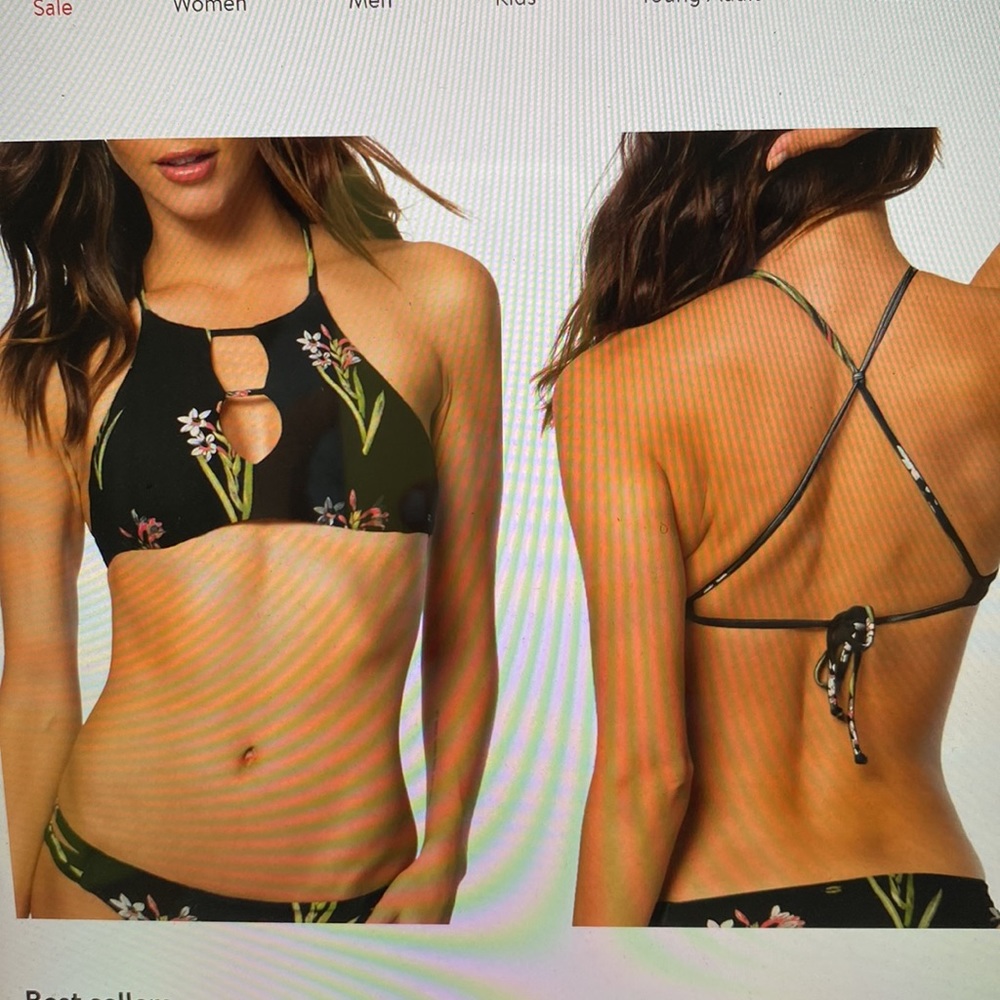 O’Neil Farah High Neck Bikini Top